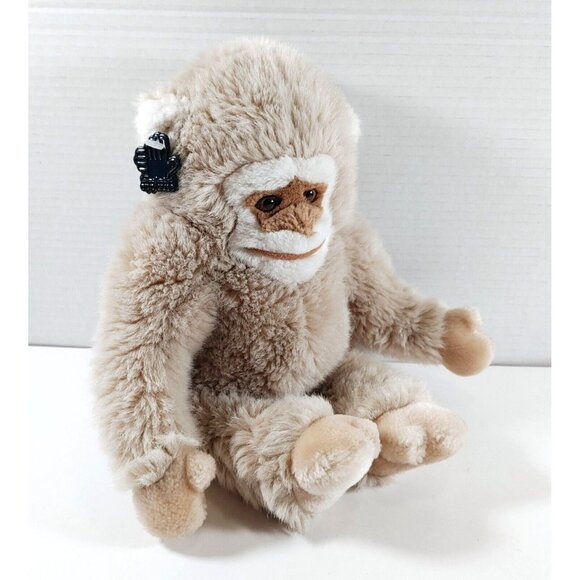 Applause Flat Face Monkey Plush 14" Stuffed Animal Vintage - Picture 2 of 5